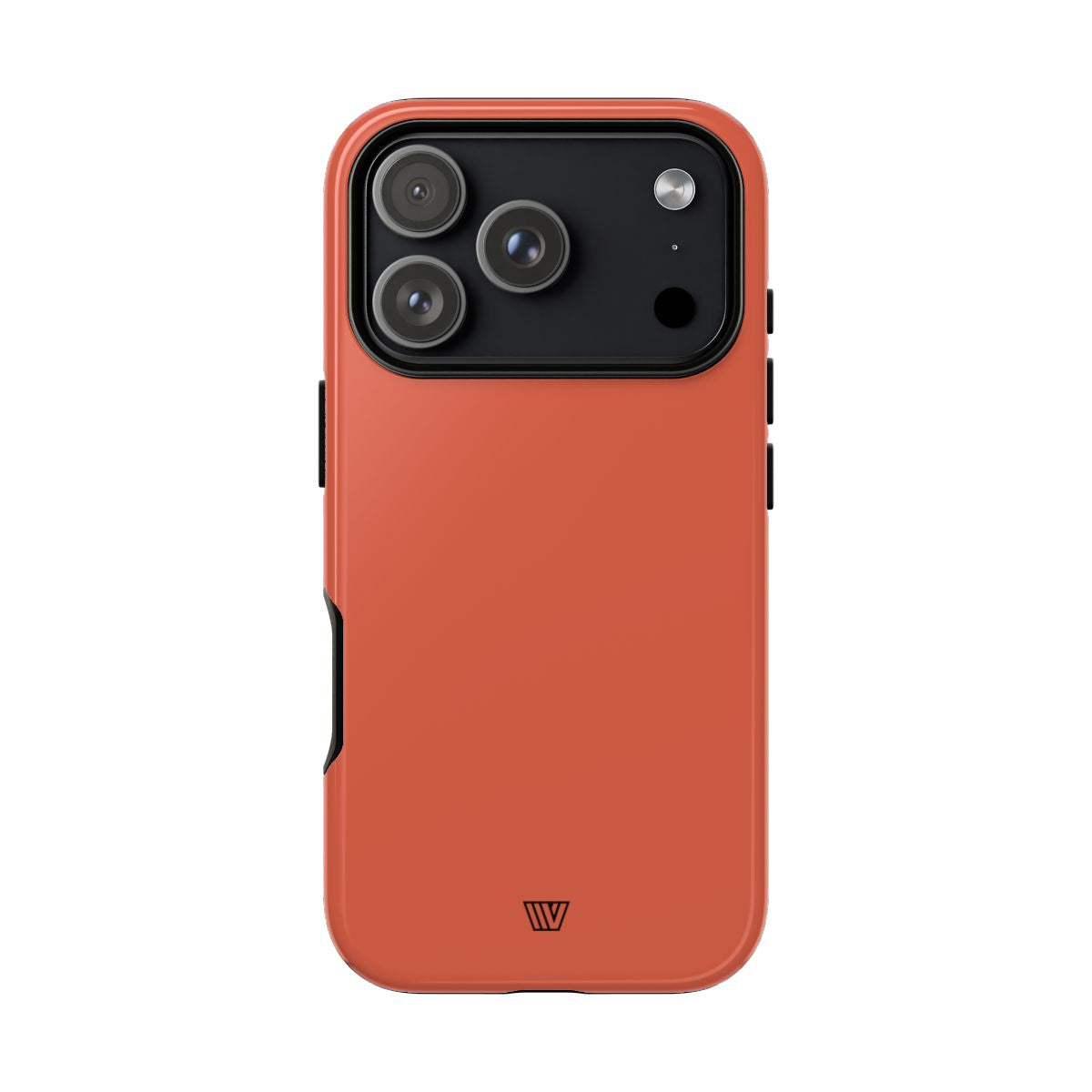 Burnt Sienna Tough Phone Case – iPhone 18 Pro, Glossy