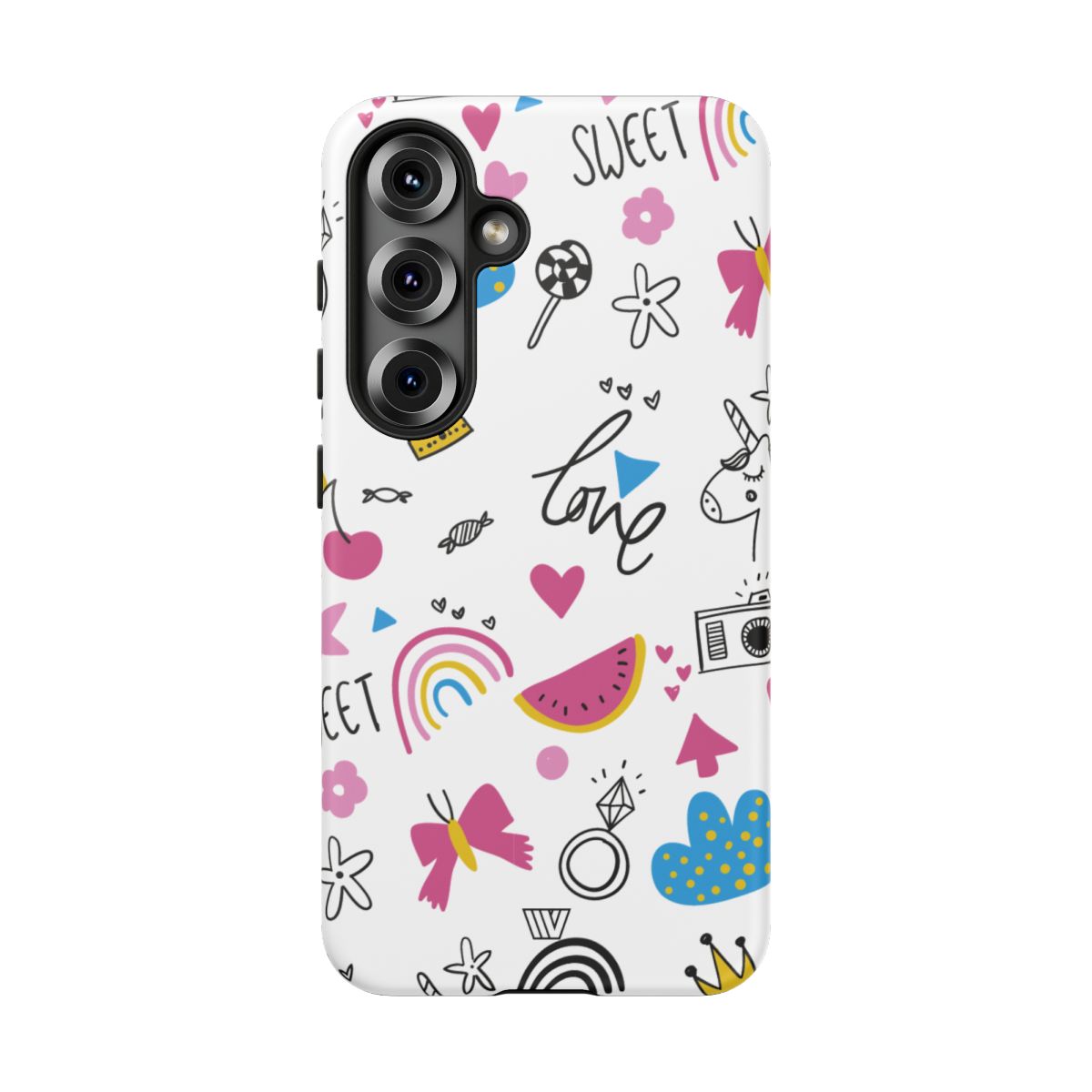 Sweet Love Tough Phone Case – Samsung Galaxy S25, Matte
