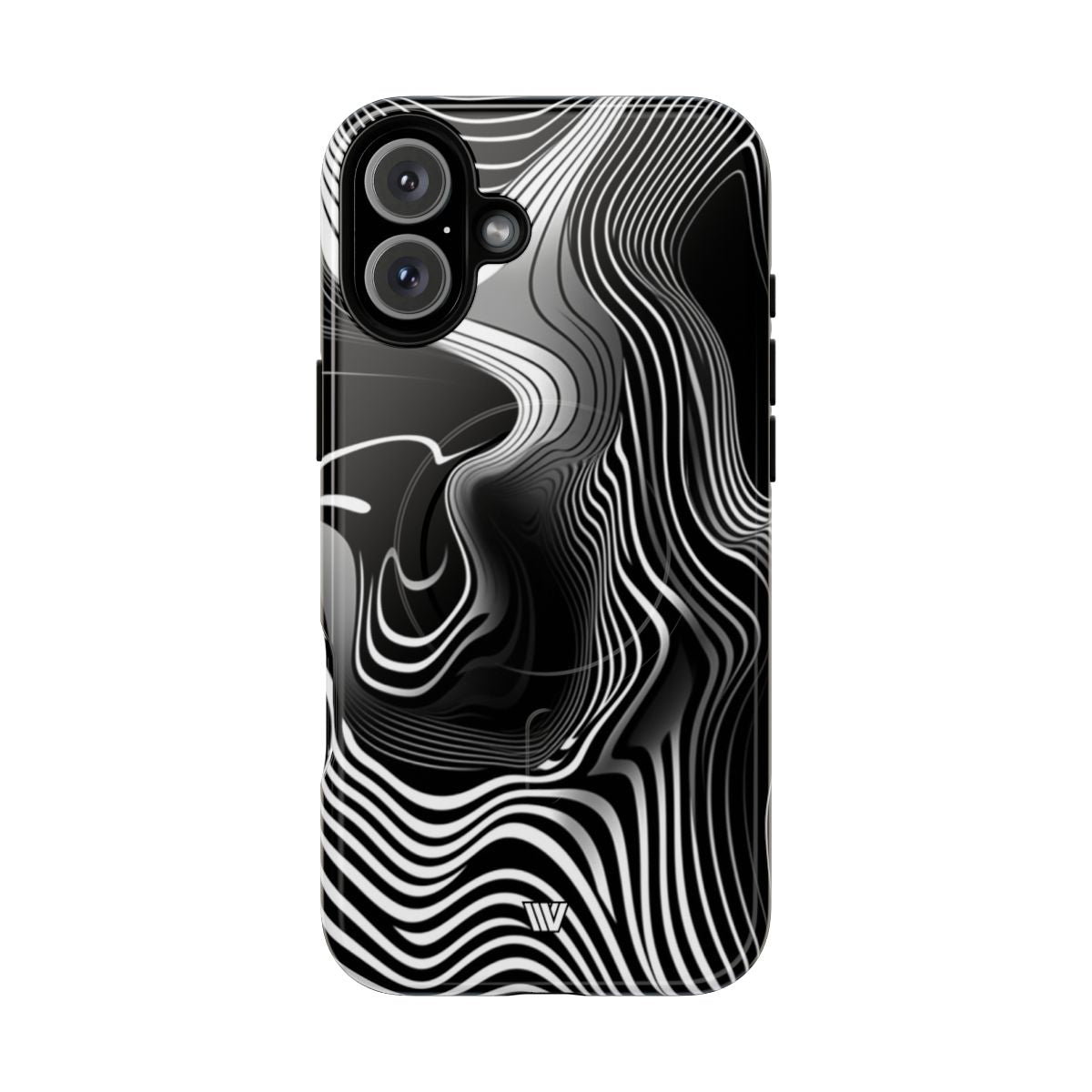 ABSTRACT ZEBRA STRIPES | MagSafe Tough iPhone Case