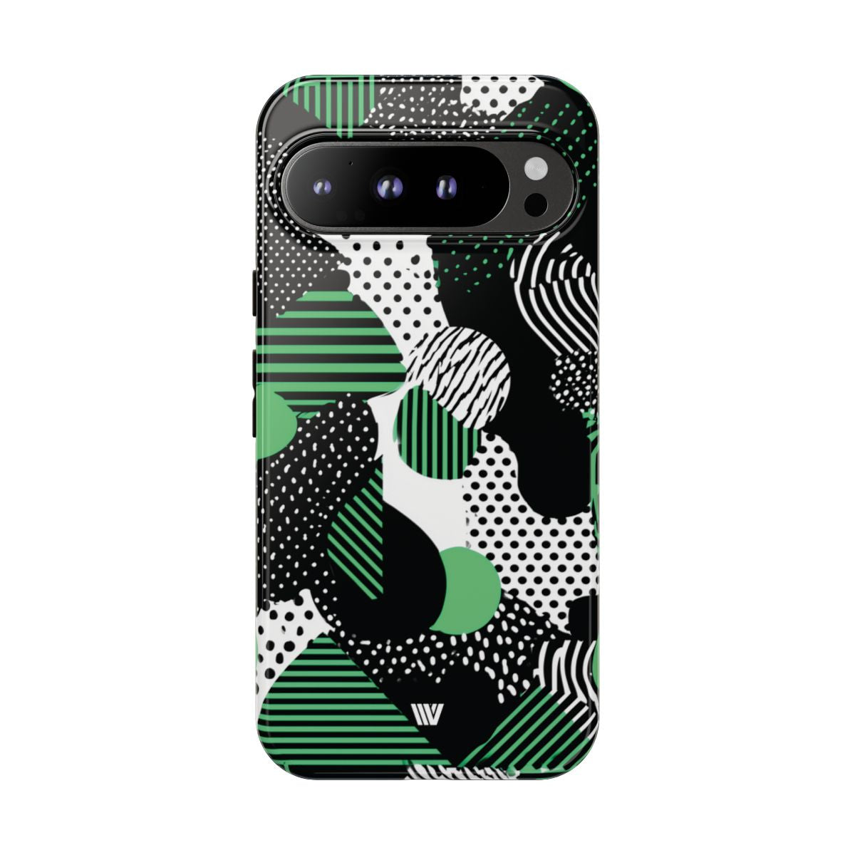 Pattern Clash Tough Phone Case – Google Pixel 9 Pro XL, Glossy