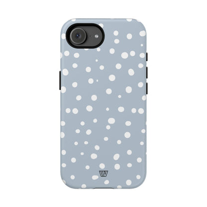 Blue Haze Dots Tough Phone Case – iPhone 17e, Matte