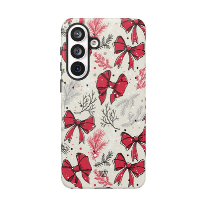 Winter Bows Tough Phone Case – Samsung Galaxy S26 Plus, Matte