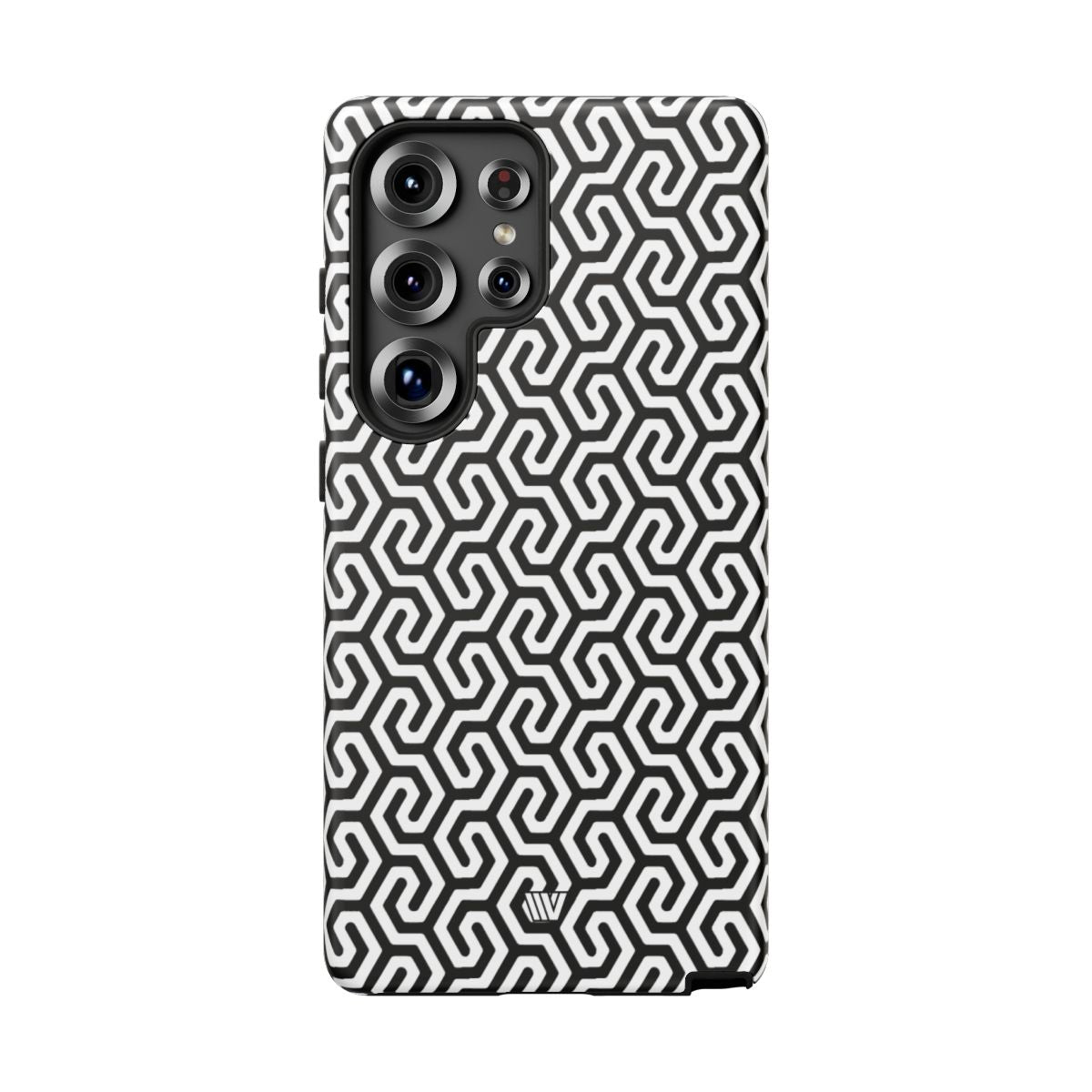 Twisted Grid Tough Phone Case – Samsung Galaxy S25 Ultra, Matte