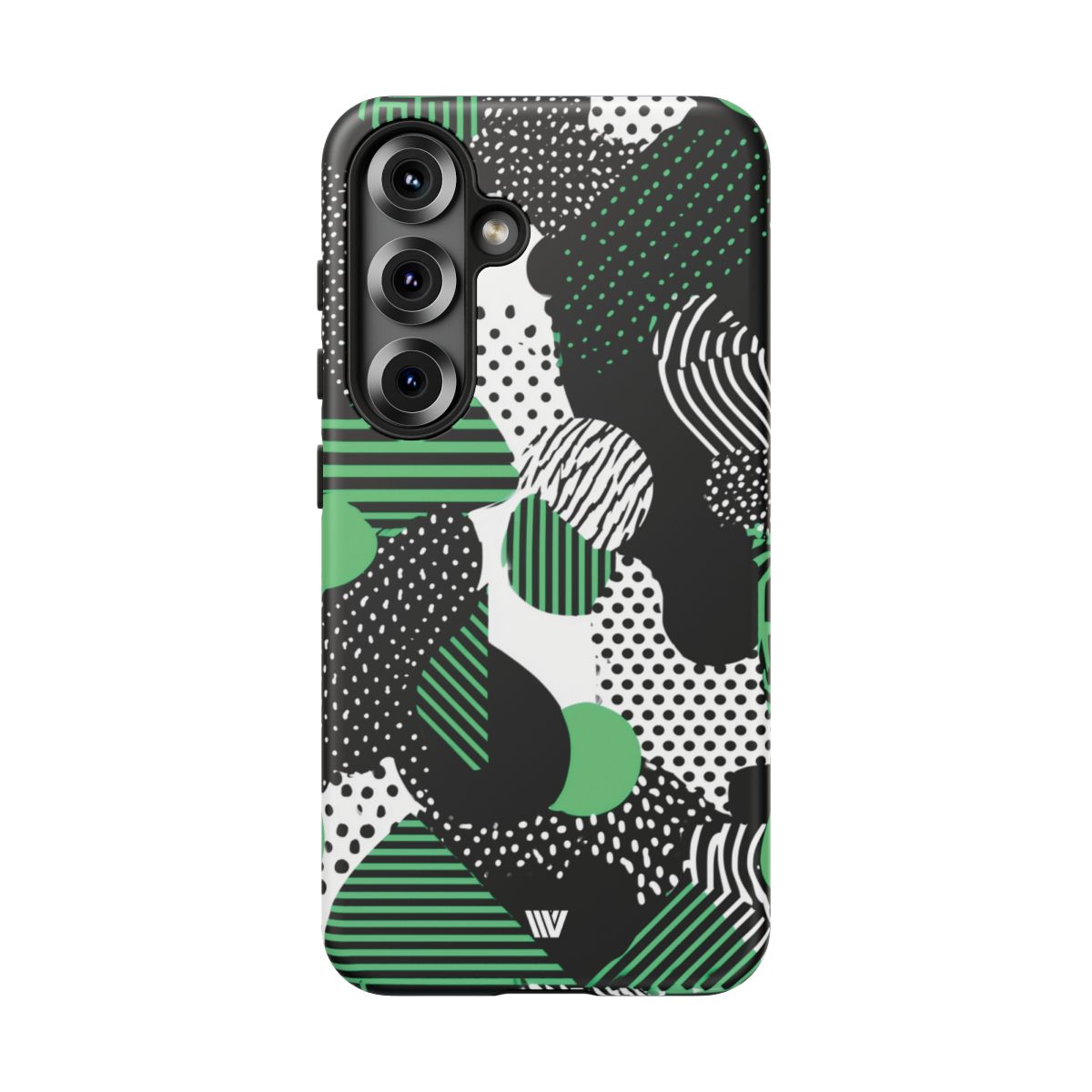Pattern Clash Tough Phone Case – Samsung Galaxy S25, Matte