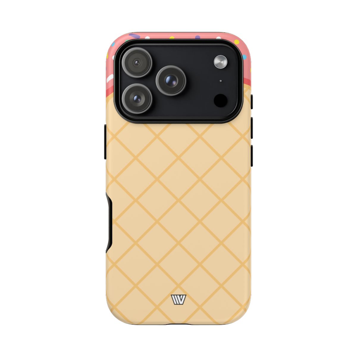 Ice Cream Cone Tough Phone Case – iPhone 17 Pro, Matte