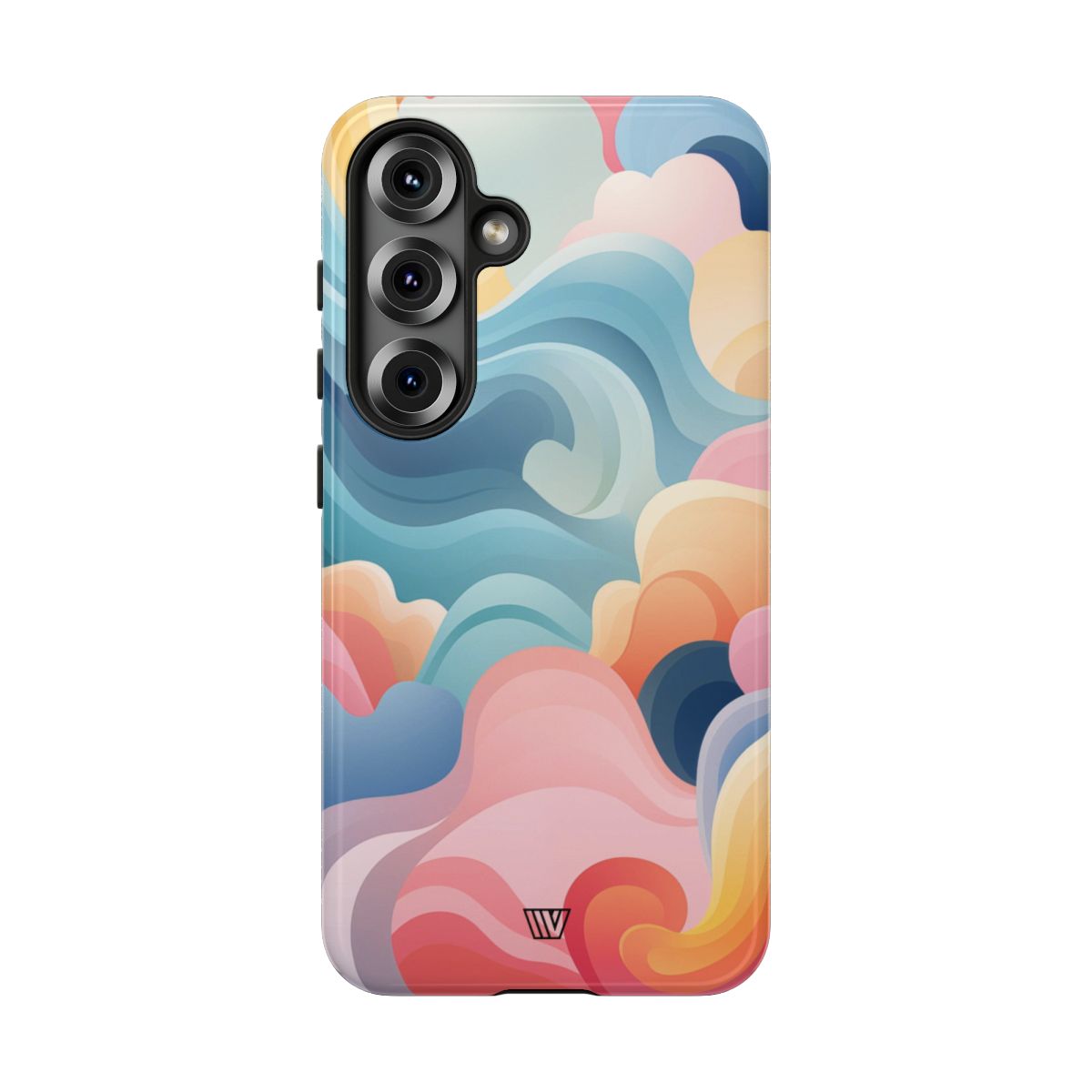 Whimsical Clouds Tough Phone Case – Samsung Galaxy S25, Glossy