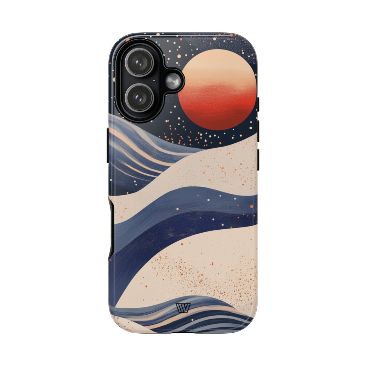 Cosmic Tides Tough Phone Case – iPhone 17, Glossy