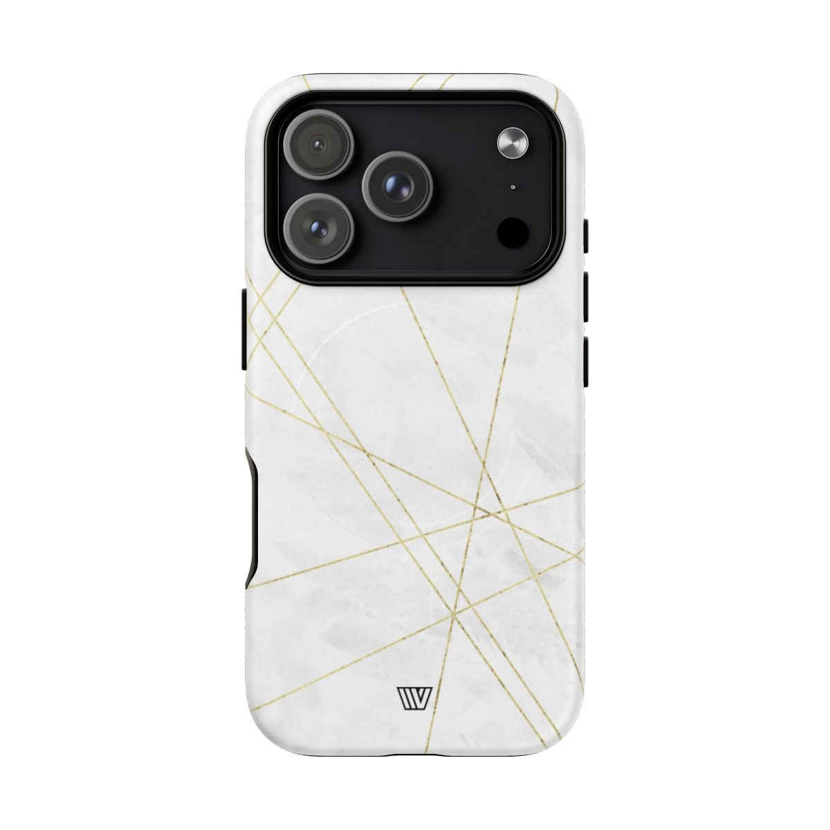 Gold Lines MagSafe Tough iPhone Case – iPhone 18 Pro, Matte