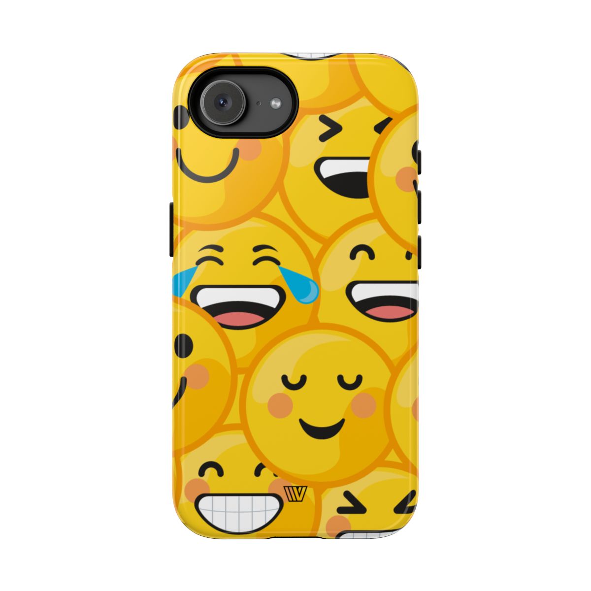 Emoji Faces Tough Phone Case – iPhone 16e, Glossy