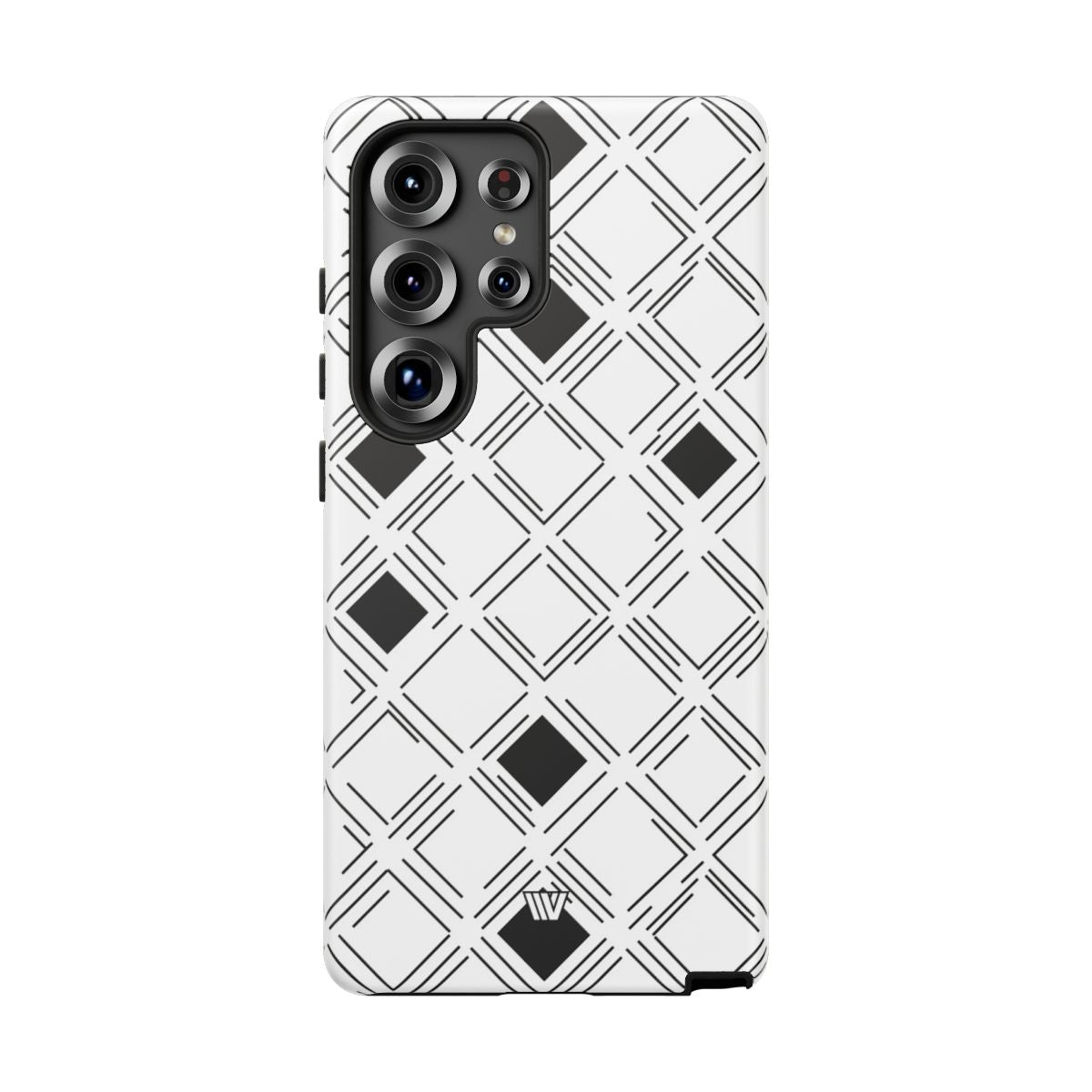 Geometric Focus Tough Phone Case – Samsung Galaxy S25 Ultra, Matte