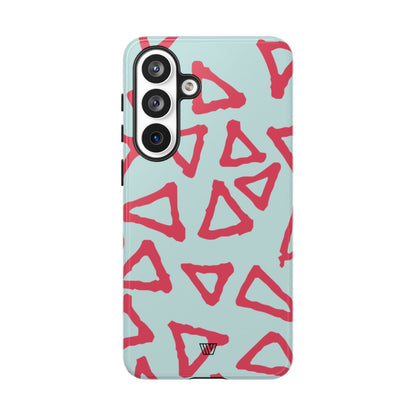 Triangle Doodle Tough Phone Case – Samsung Galaxy S26 Plus, Glossy