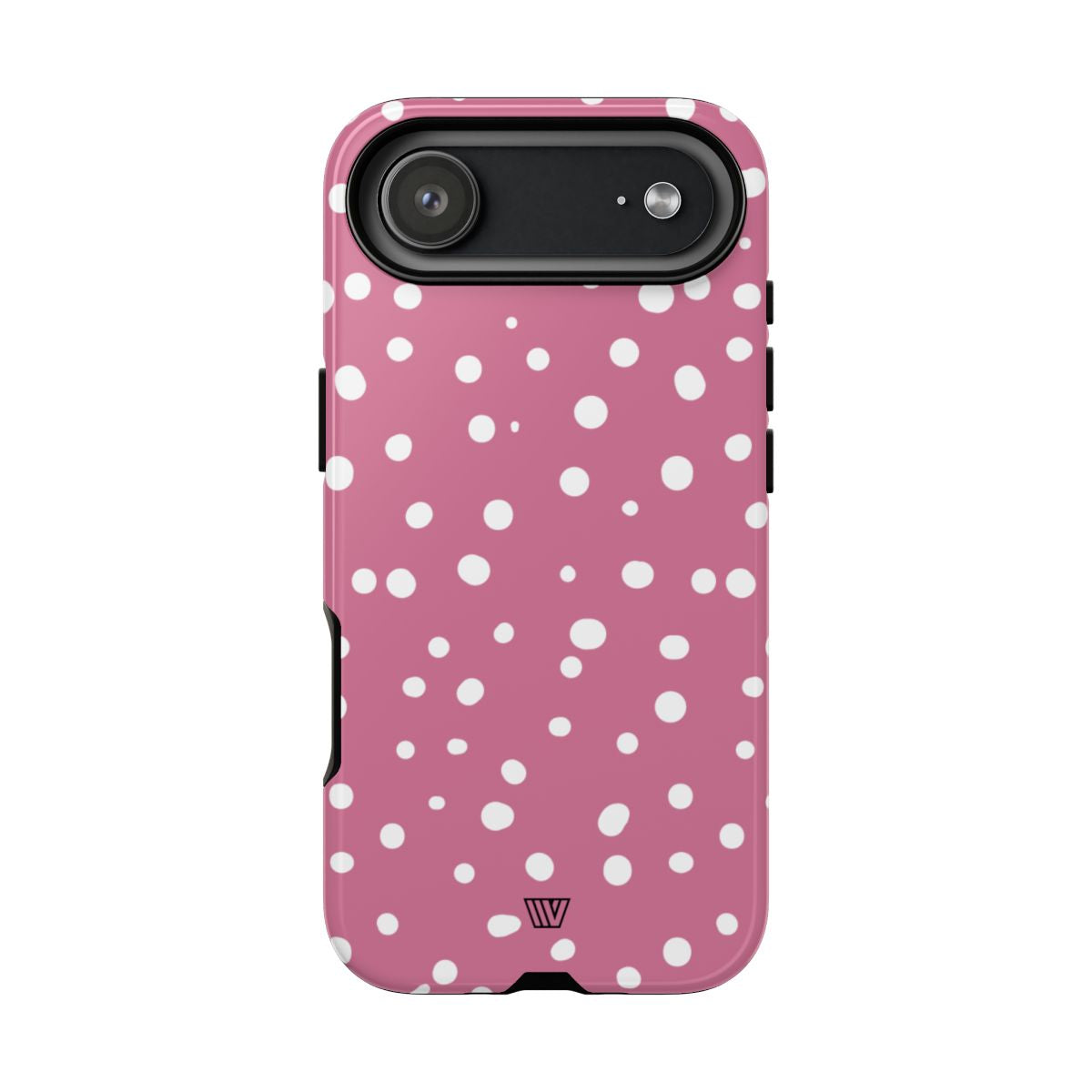 Blush Red Dots Tough Phone Case – iPhone 17 Air, Glossy