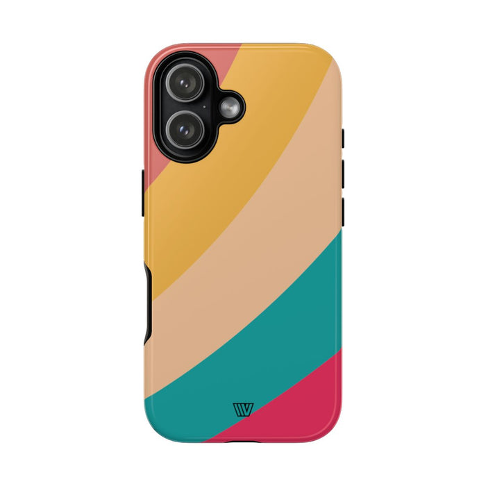 Summer by the Sea Rainbow Tough Phone Case – iPhone 17, Glossy