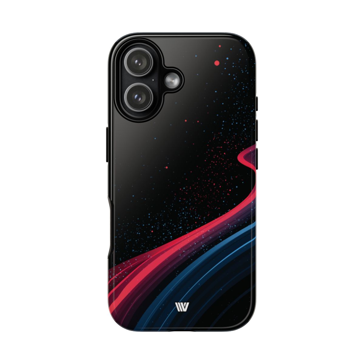 Void Streak Tough Phone Case – iPhone 17, Glossy