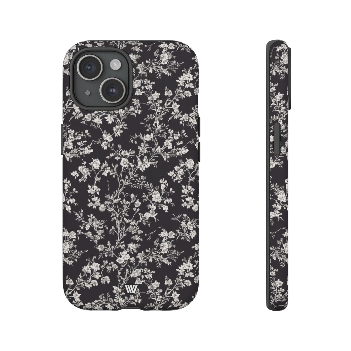 Inked Petals Tough Phone Case – iPhone 15, Matte