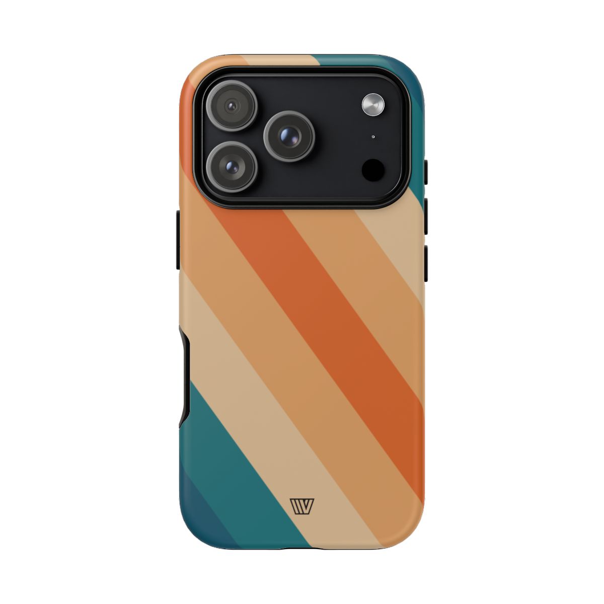 70s Retro Stripe Tough Phone Case – iPhone 18 Pro, Matte