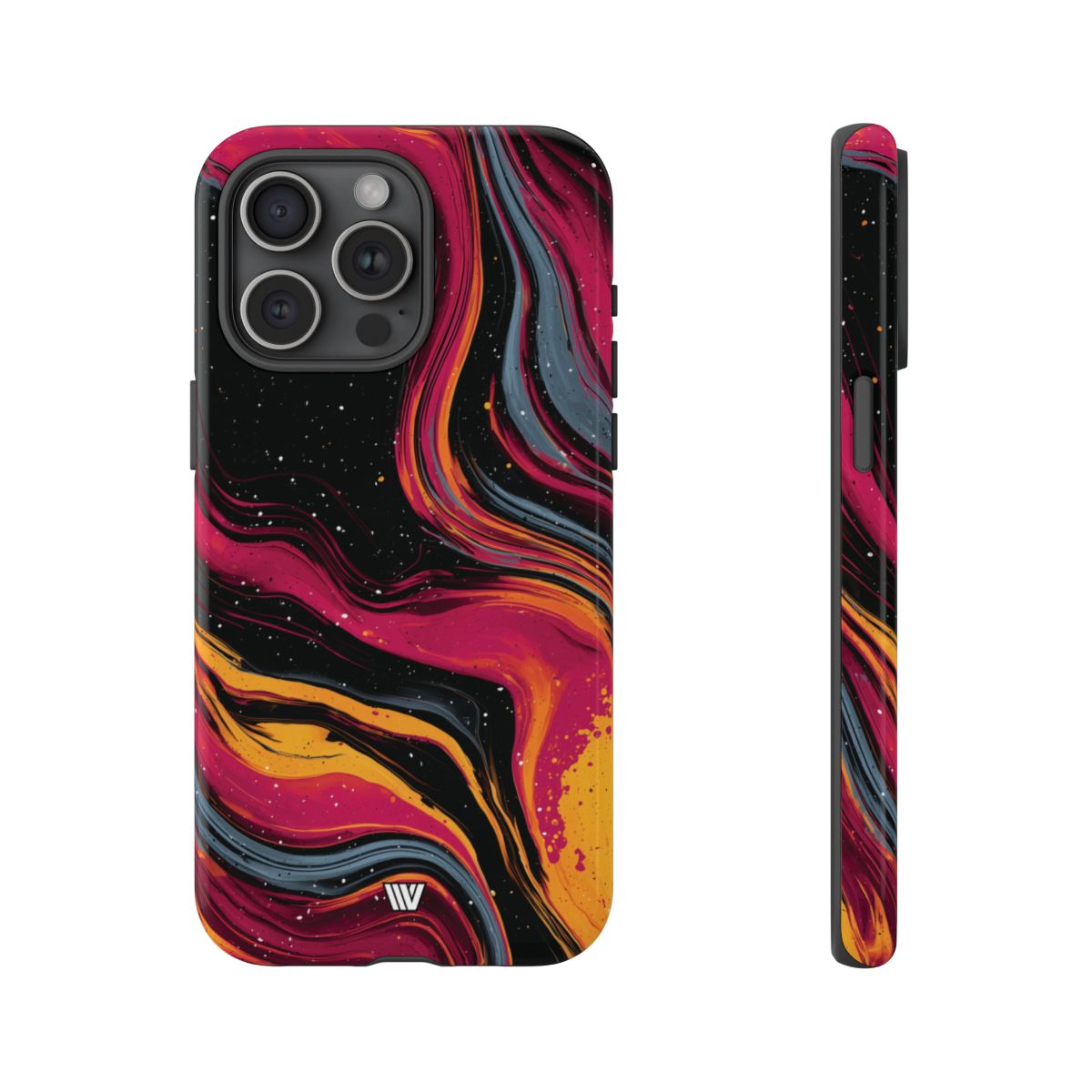 Cosmic Embers Tough Phone Case – iPhone 15 Pro Max, Glossy