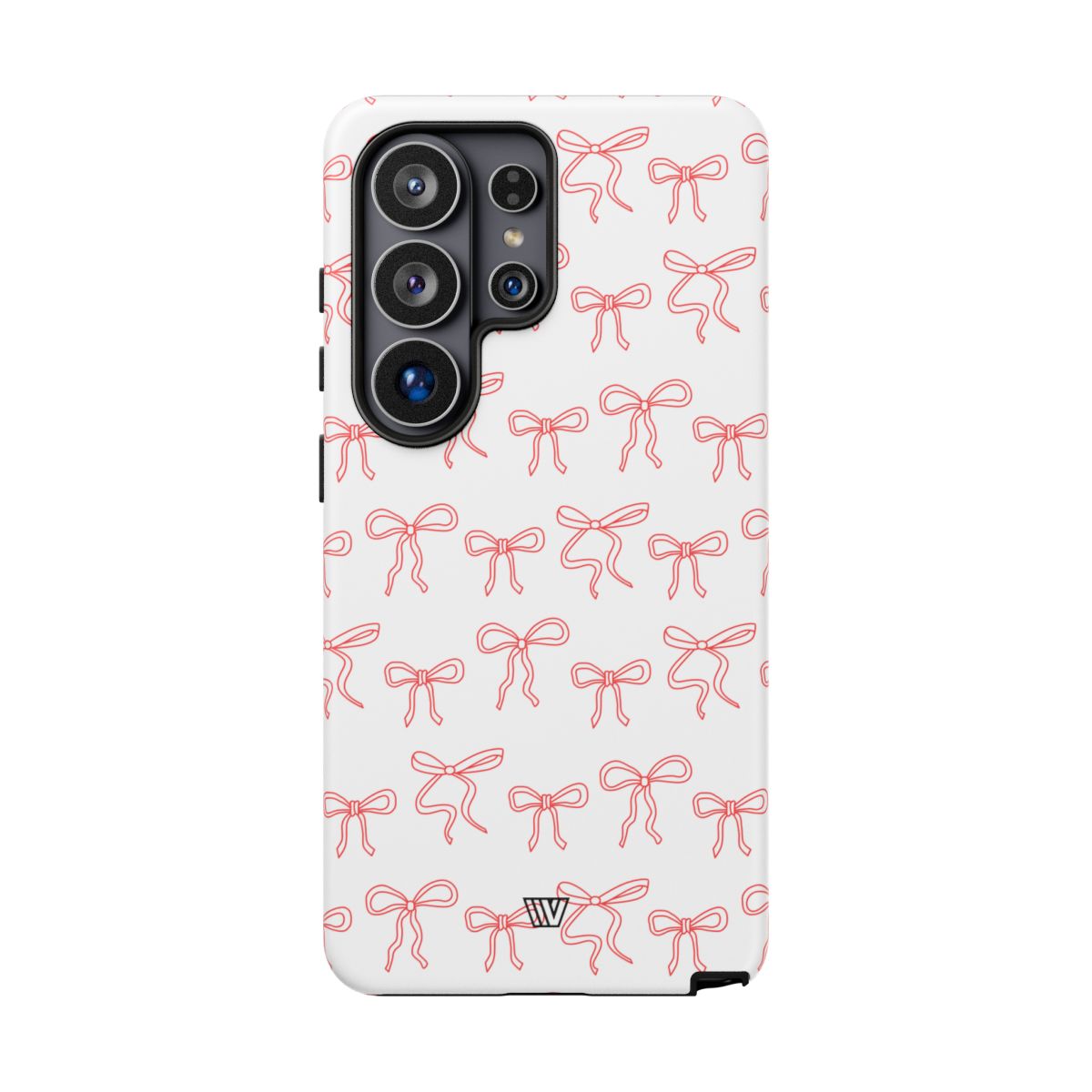 Red Ribbon Charm Tough Phone Case – Samsung Galaxy S26 Ultra, Matte