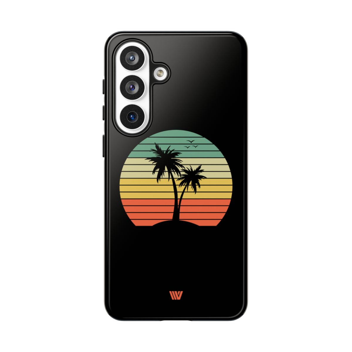 Retro Palms Tough Phone Case – Samsung Galaxy S26 Plus, Glossy