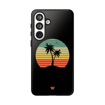 Retro Palms Tough Phone Case – Samsung Galaxy S26 Plus, Glossy