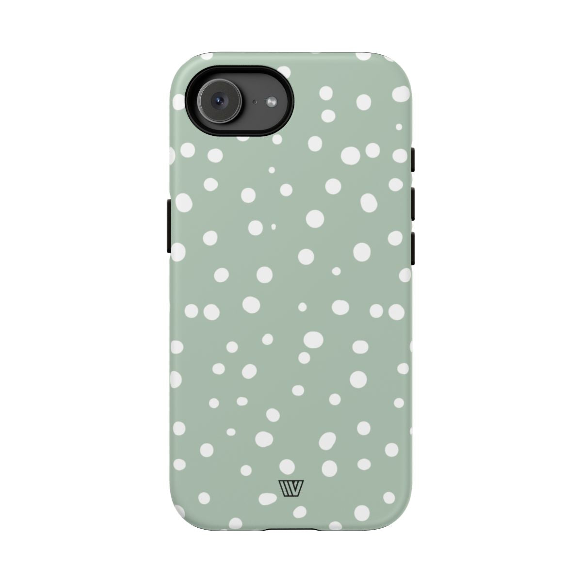 Pastel Green Dots Tough Phone Case – iPhone 16e, Matte