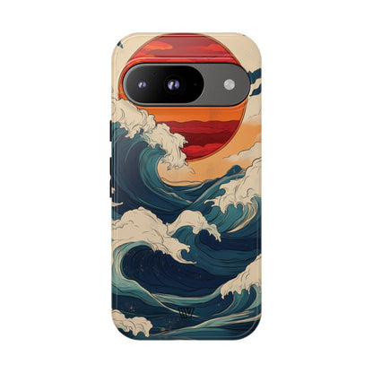 Surge & Sol Tough Phone Case – Google Pixel 9, Glossy