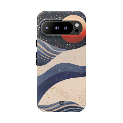 Cosmic Tides Tough Phone Case – Google Pixel 9 Pro, Matte