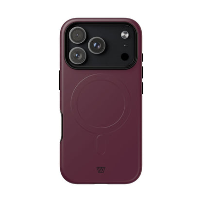 Wine Berry MagSafe Tough iPhone Case – iPhone 17 Pro, Matte