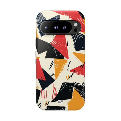 Prismatic Edge Tough Phone Case – Google Pixel 9 Pro, Glossy