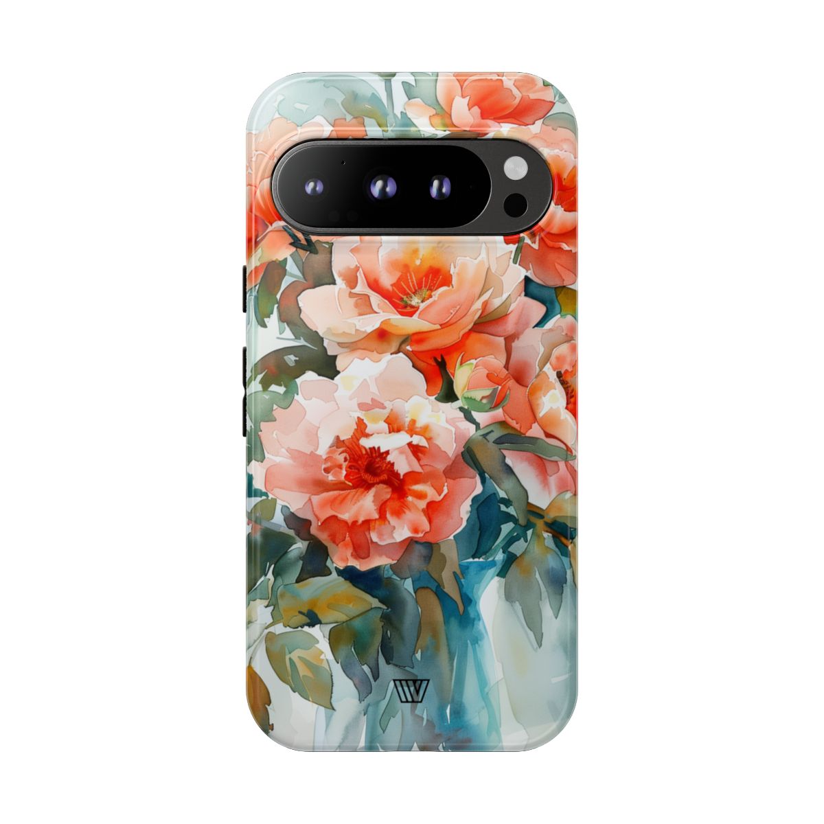 Peony Dreams Tough Phone Case – Google Pixel 9 Pro, Glossy