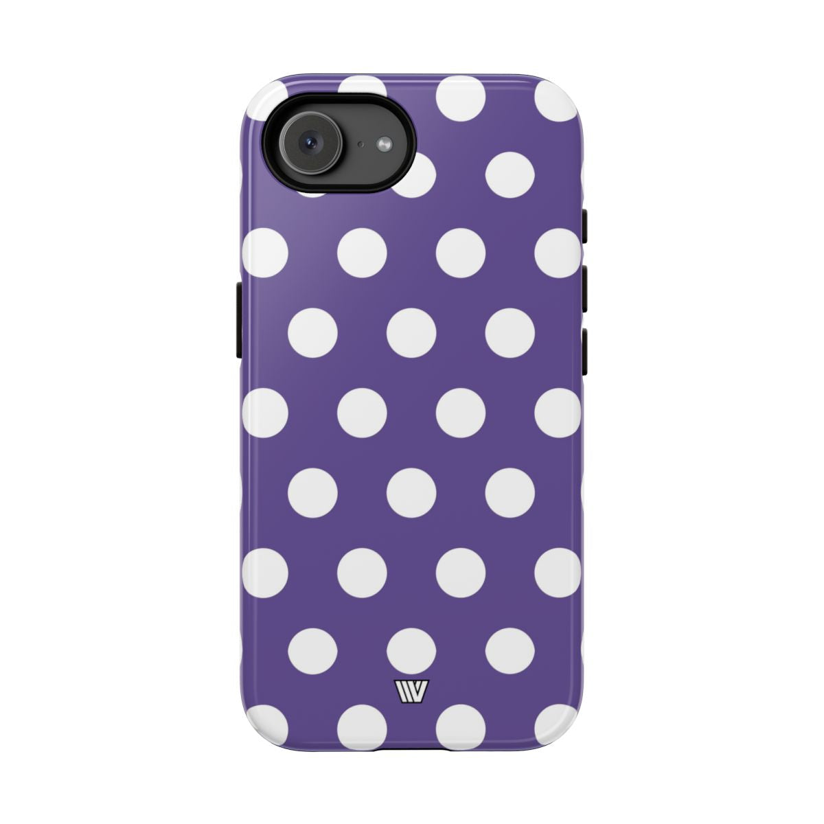 Purple Polka Dots Tough Phone Case – iPhone 17e, Glossy