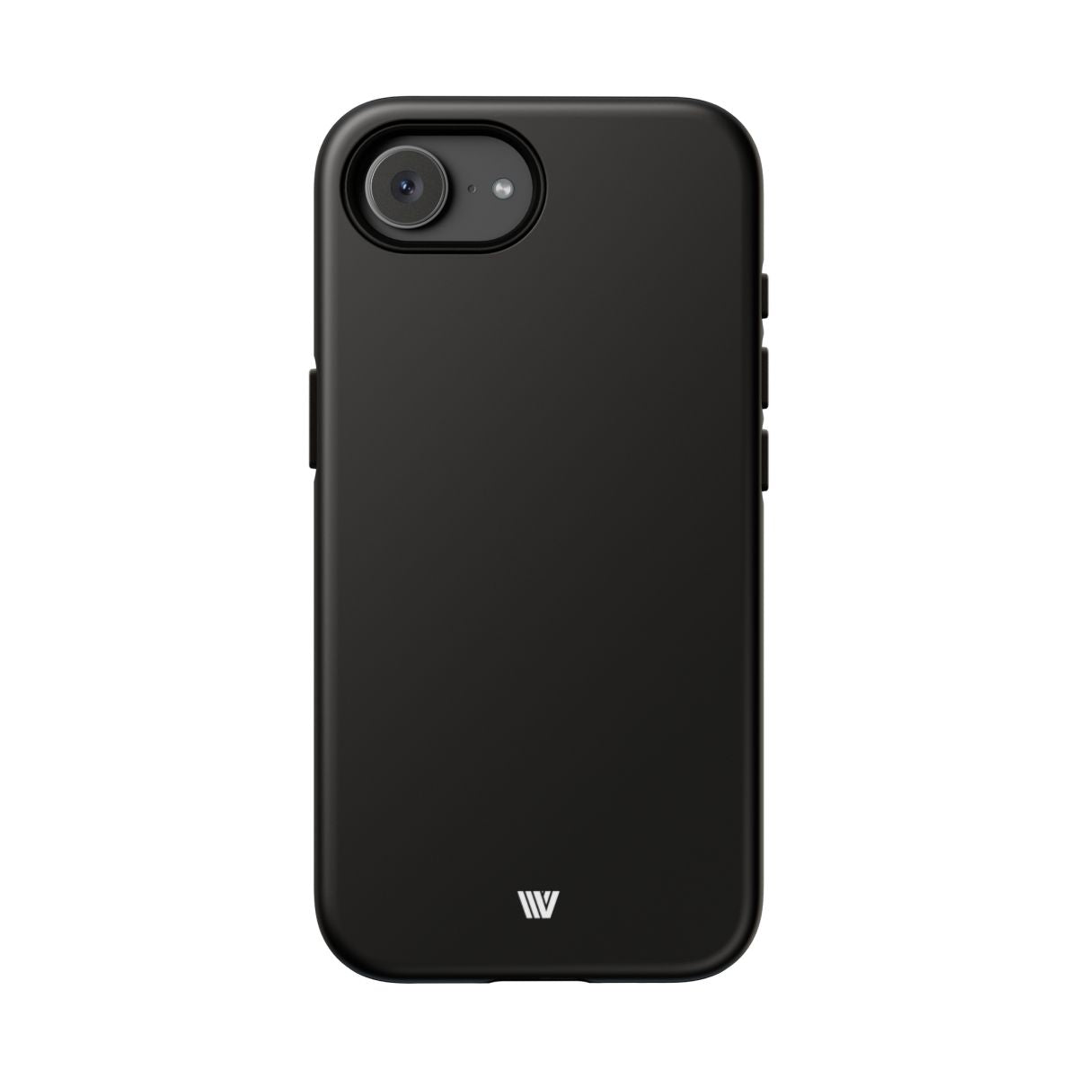 Jet Black Tough Phone Case – iPhone 16e, Matte