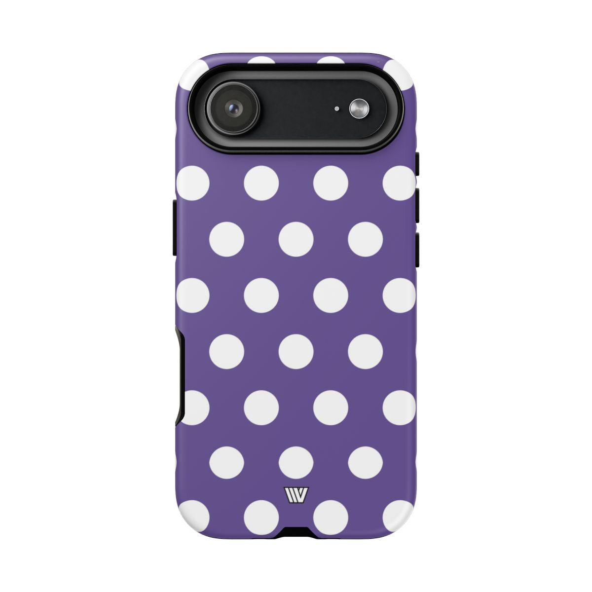 Purple Polka Dots Tough Phone Case – iPhone 17 Air, Matte