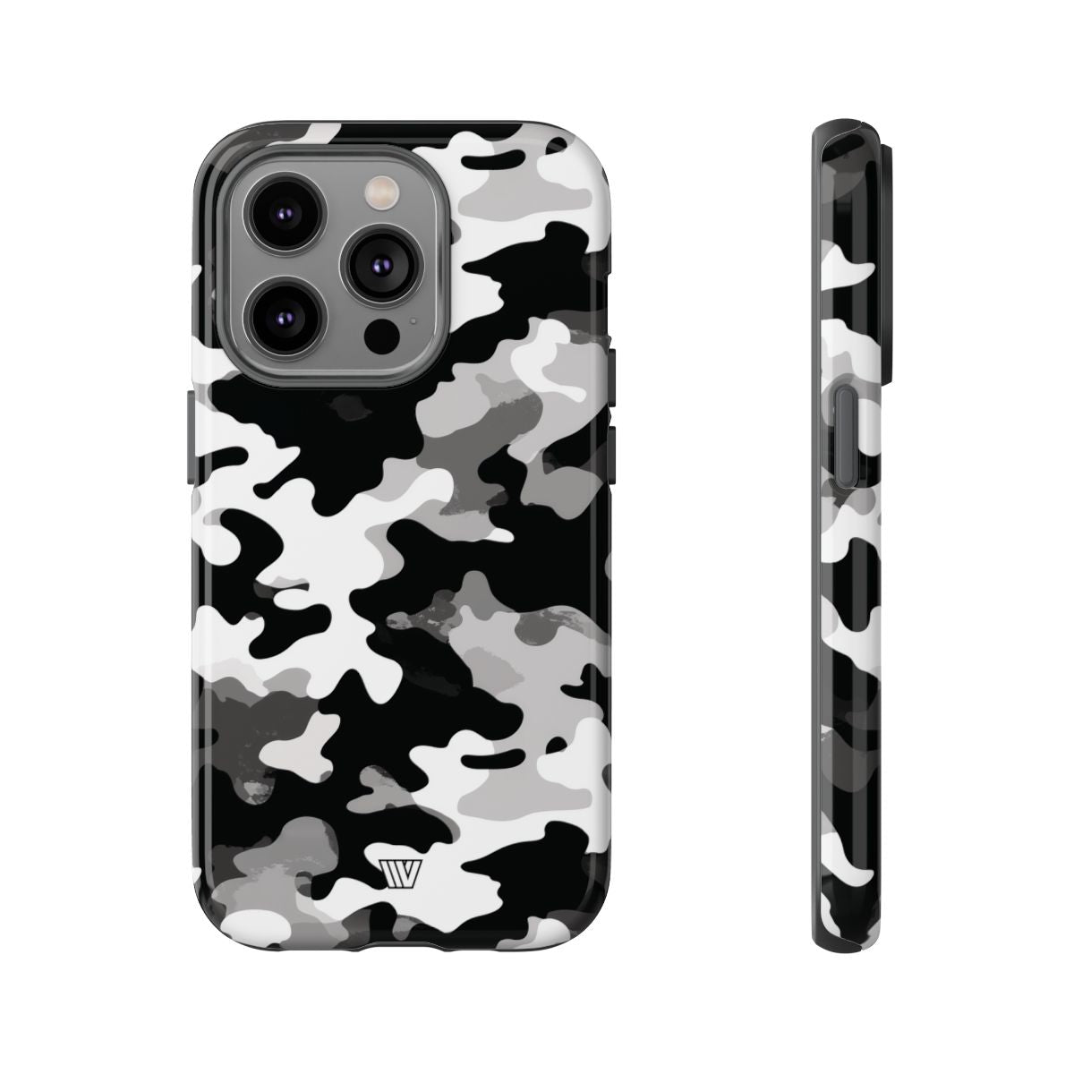 Urban Camo Tough Phone Case – iPhone 14 Pro, Glossy