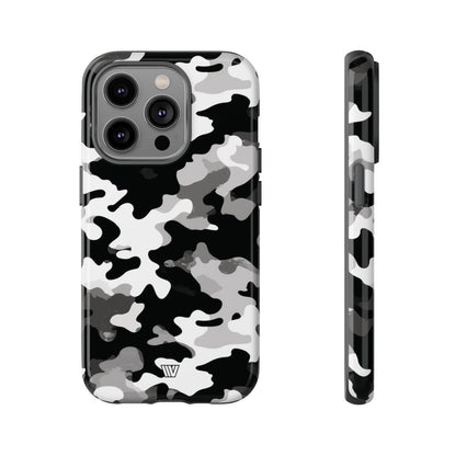Urban Camo Tough Phone Case – iPhone 14 Pro, Glossy