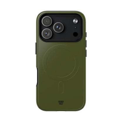 Woodland Green MagSafe Tough iPhone Case – iPhone 18 Pro, Glossy