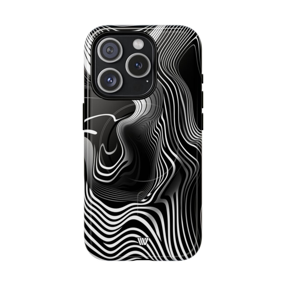 ABSTRACT ZEBRA STRIPES | MagSafe Tough iPhone Case