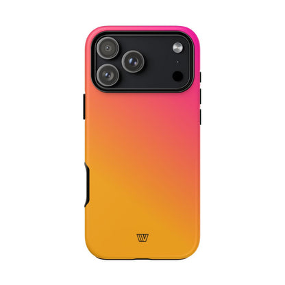 Hot Pink Orange Tough Phone Case – iPhone 18 Pro Max, Matte