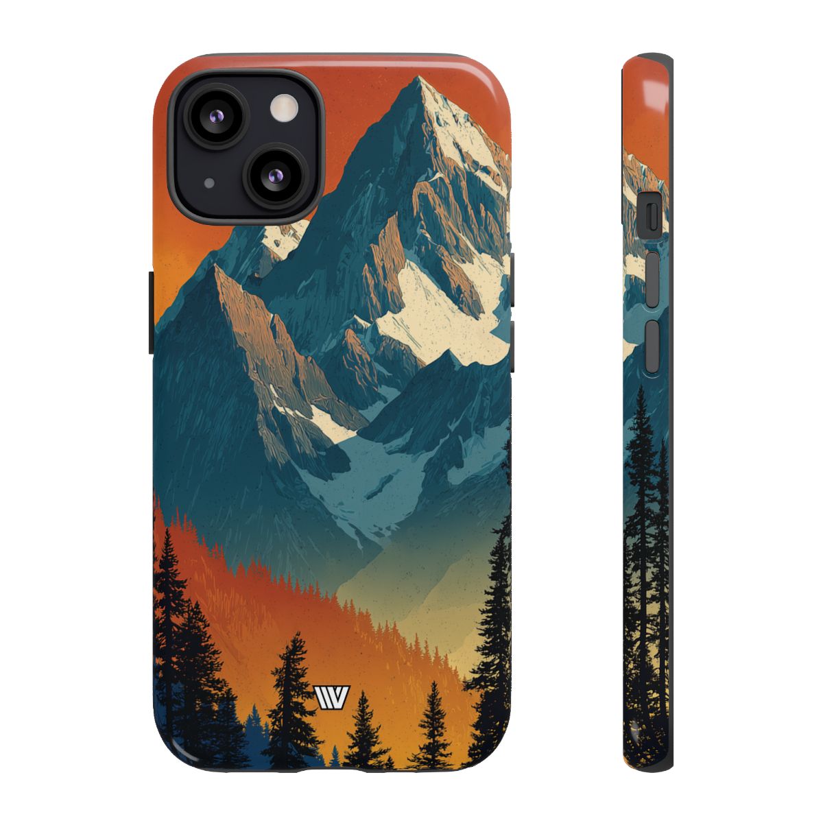 Sunset Summit Tough Phone Case – iPhone 13, Glossy