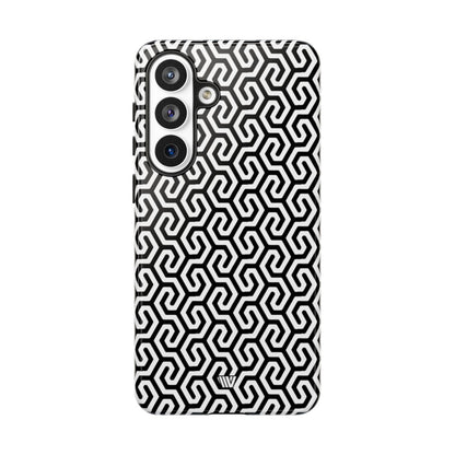 Twisted Grid Tough Phone Case – Samsung Galaxy S26 Plus, Glossy