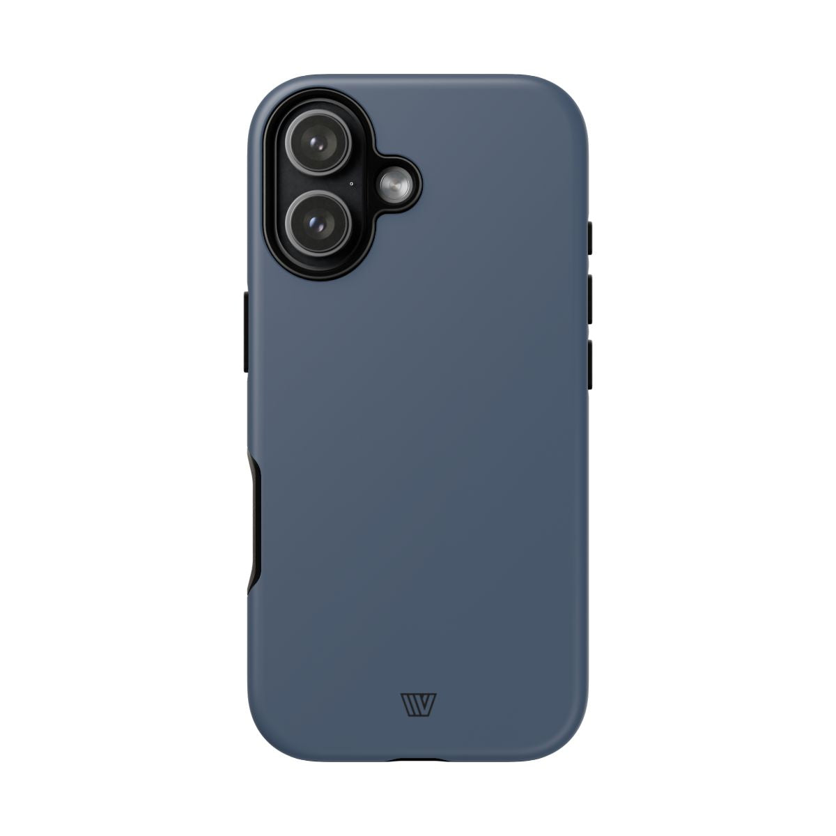 Denim Blue Tough Phone Case – iPhone 17, Matte