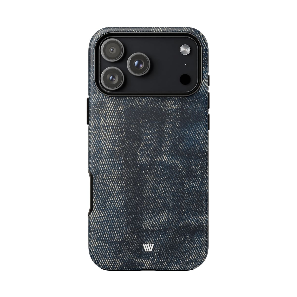 Faded Denim Tough Phone Case – iPhone 17 Pro Max, Matte