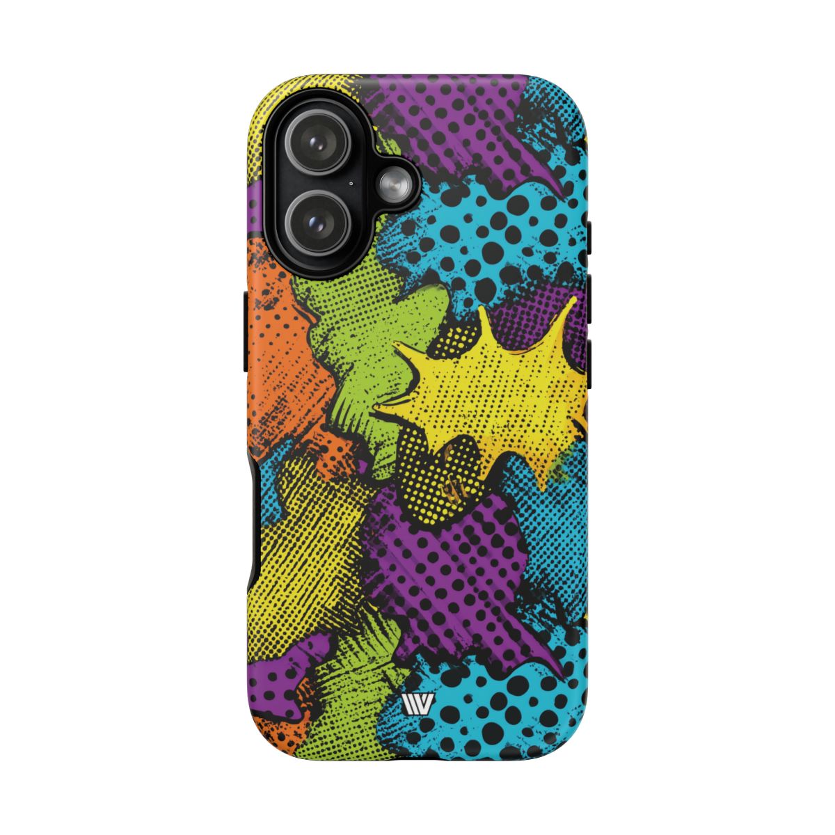 Comic Burst Tough Phone Case – iPhone 17, Matte