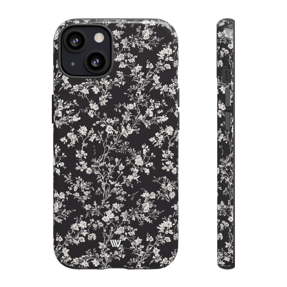 Inked Petals Tough Phone Case – iPhone 13, Glossy
