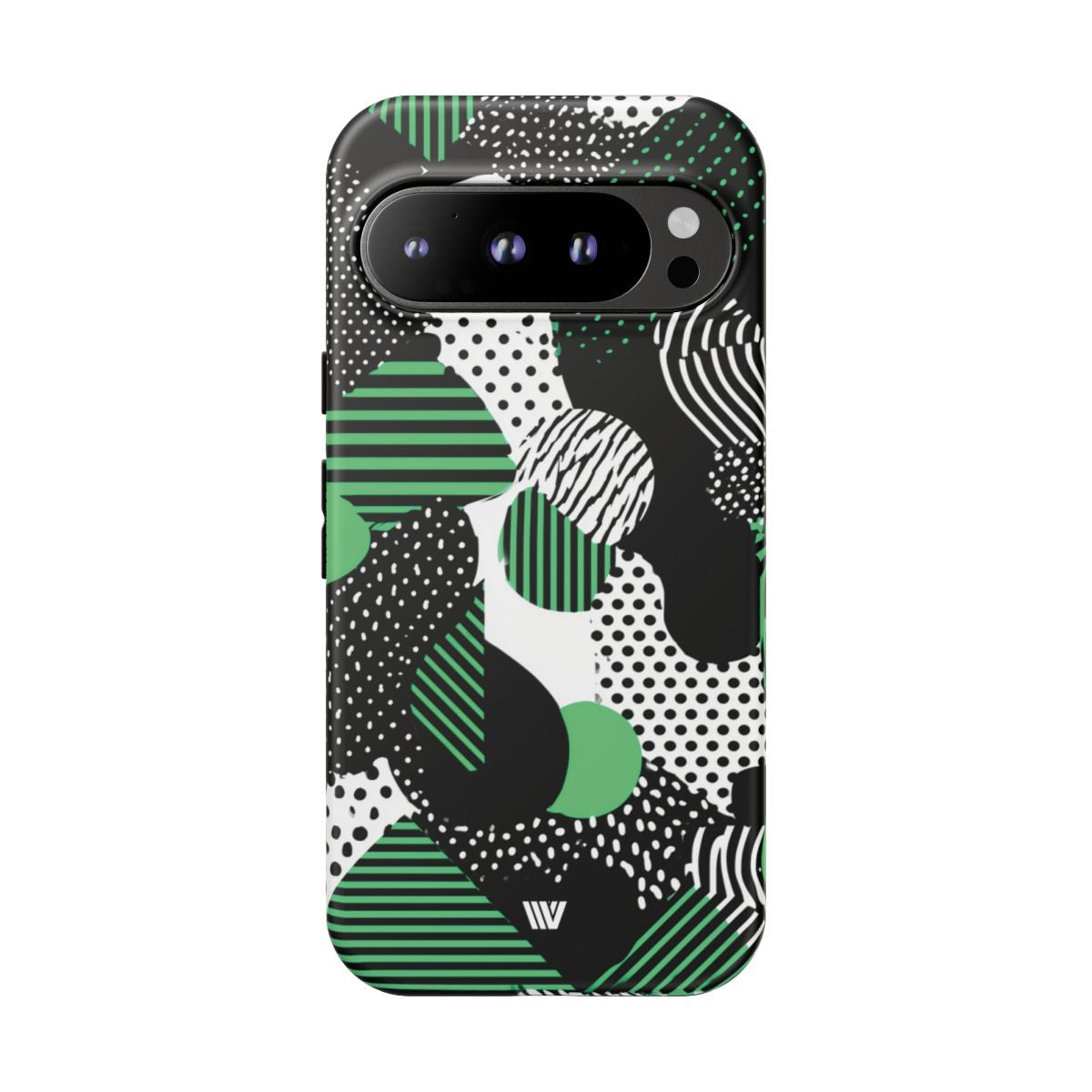 Pattern Clash Tough Phone Case – Google Pixel 9 Pro, Matte