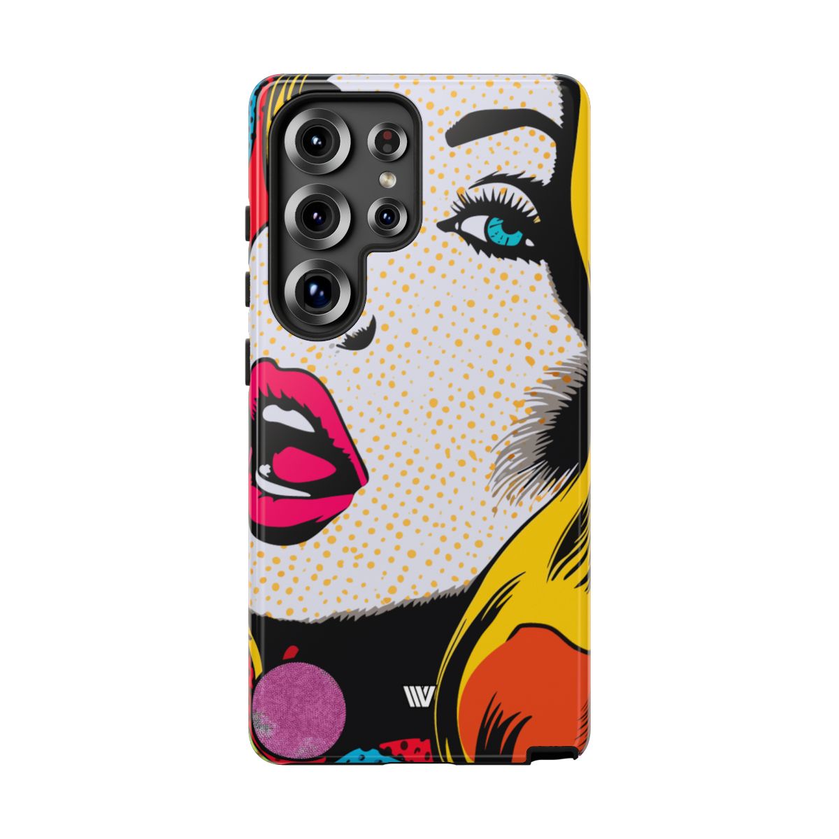Pop Art Face Tough Phone Case – Samsung Galaxy S25 Ultra, Glossy