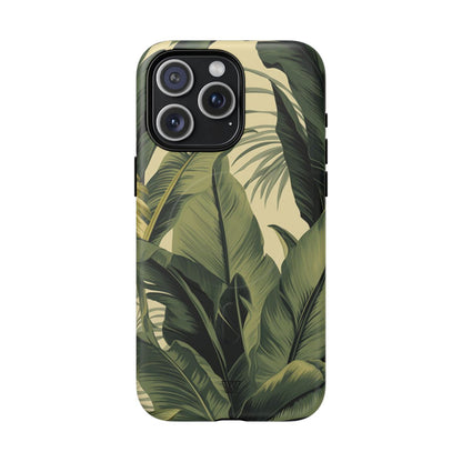 TROPICAL LEAVES | MagSafe Tough iPhone Case