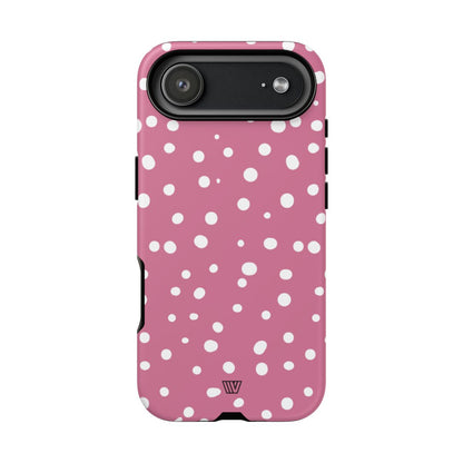Blush Red Dots Tough Phone Case – iPhone 17 Air, Matte