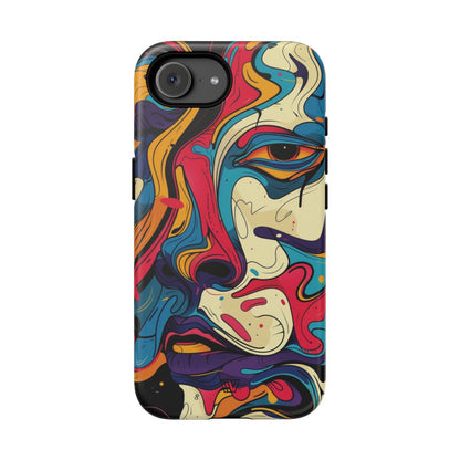 Abstract Gaze Tough Phone Case – iPhone 16e, Matte