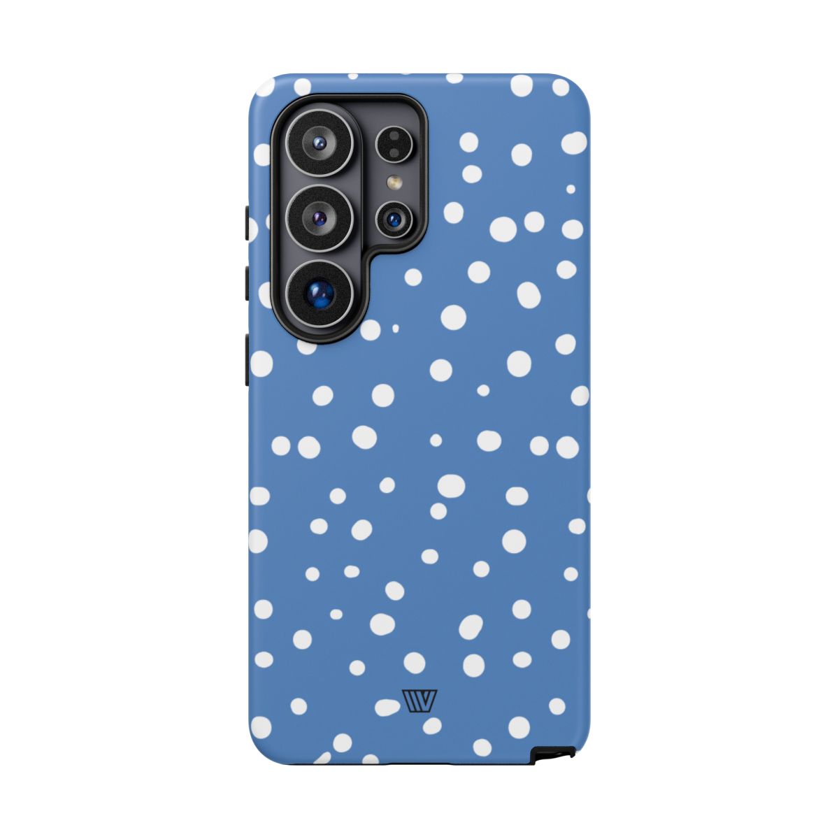 Dusty Blue Dots Tough Phone Case – Samsung Galaxy S26 Ultra, Matte